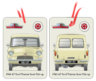 Ford Thames 5cwt Pick-up 1961-67 Air Freshener